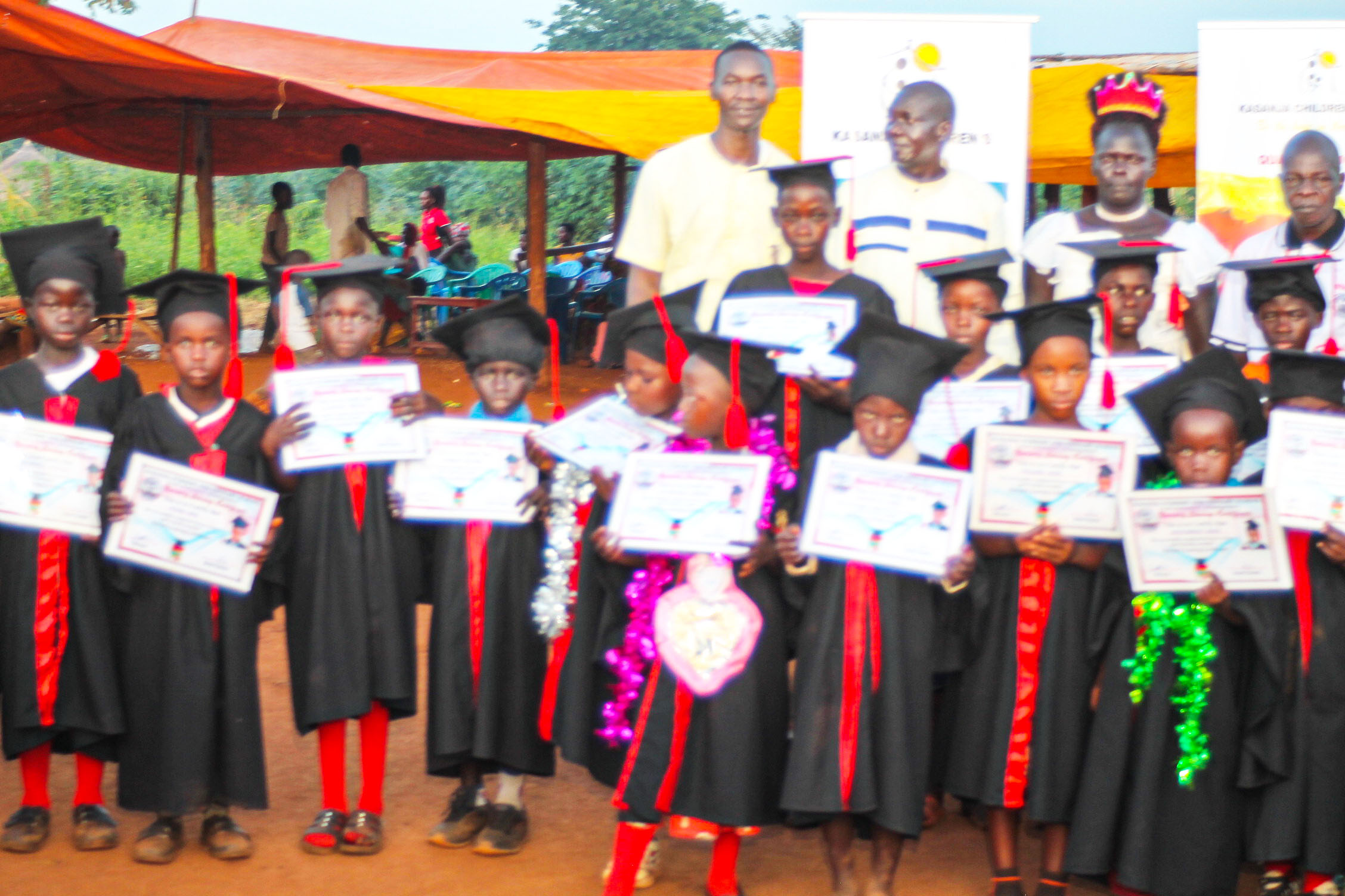 Graduation ceremony at KCH